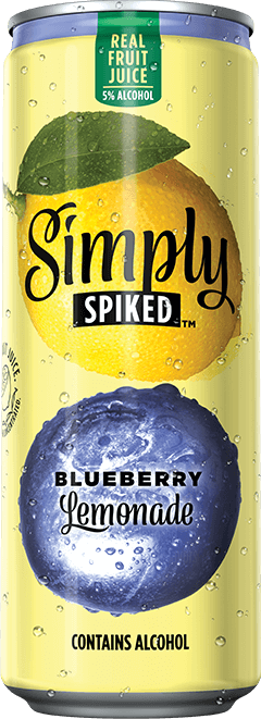 Simply Spiked Blueberry Lemonade