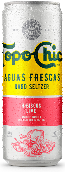 Topo Chico Hard Seltzer Aguas Frescas Hibiscus Lime 12 oz can