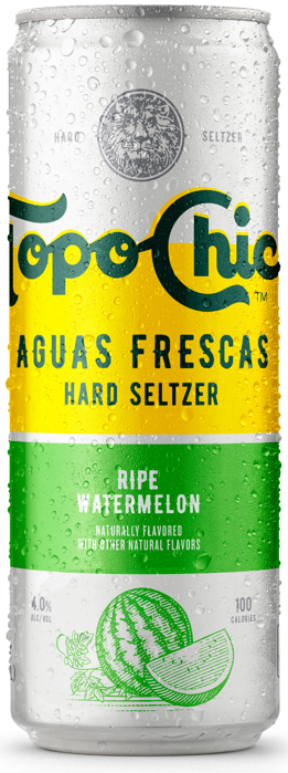 Topo Chico Hard Seltzer Aguas Frescas Ripe Watermelon 12 oz can