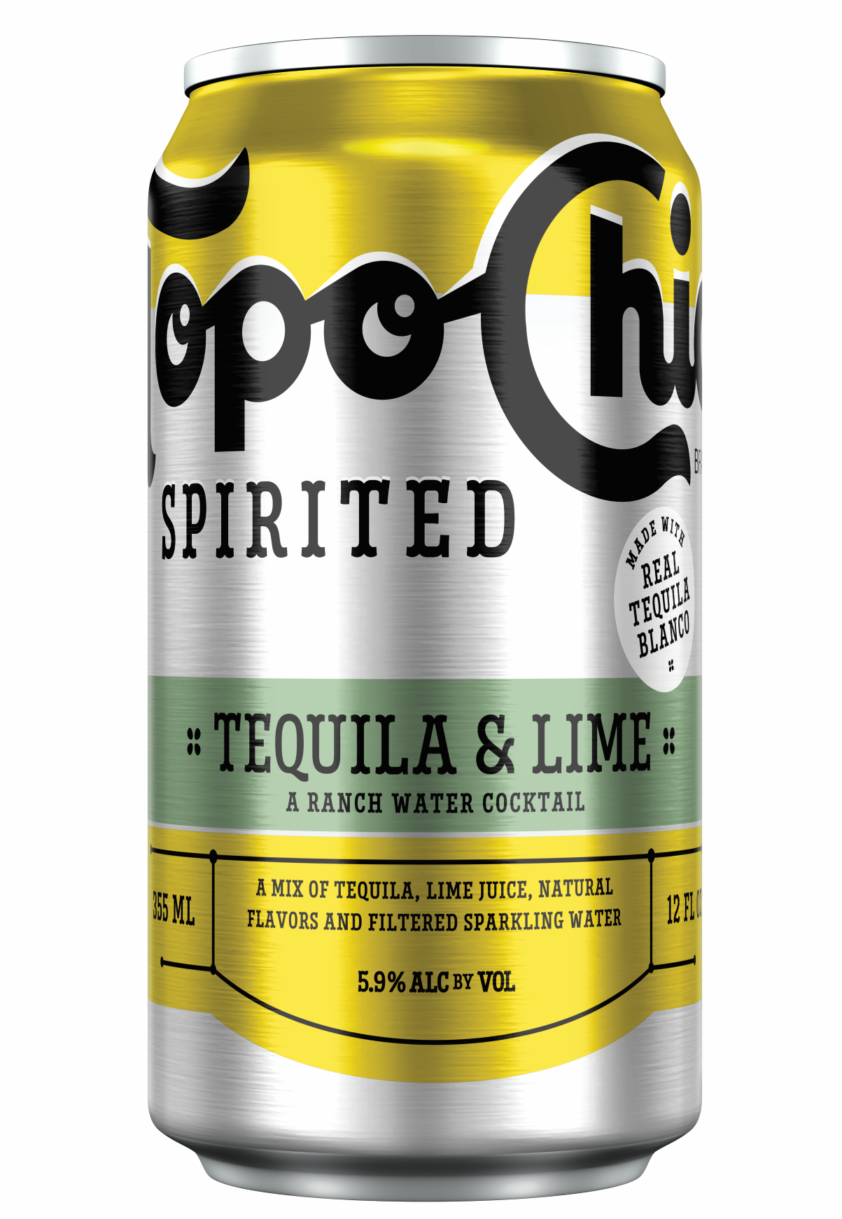 Topo Chico Spirited Tequila & Lime 12 Oz Can