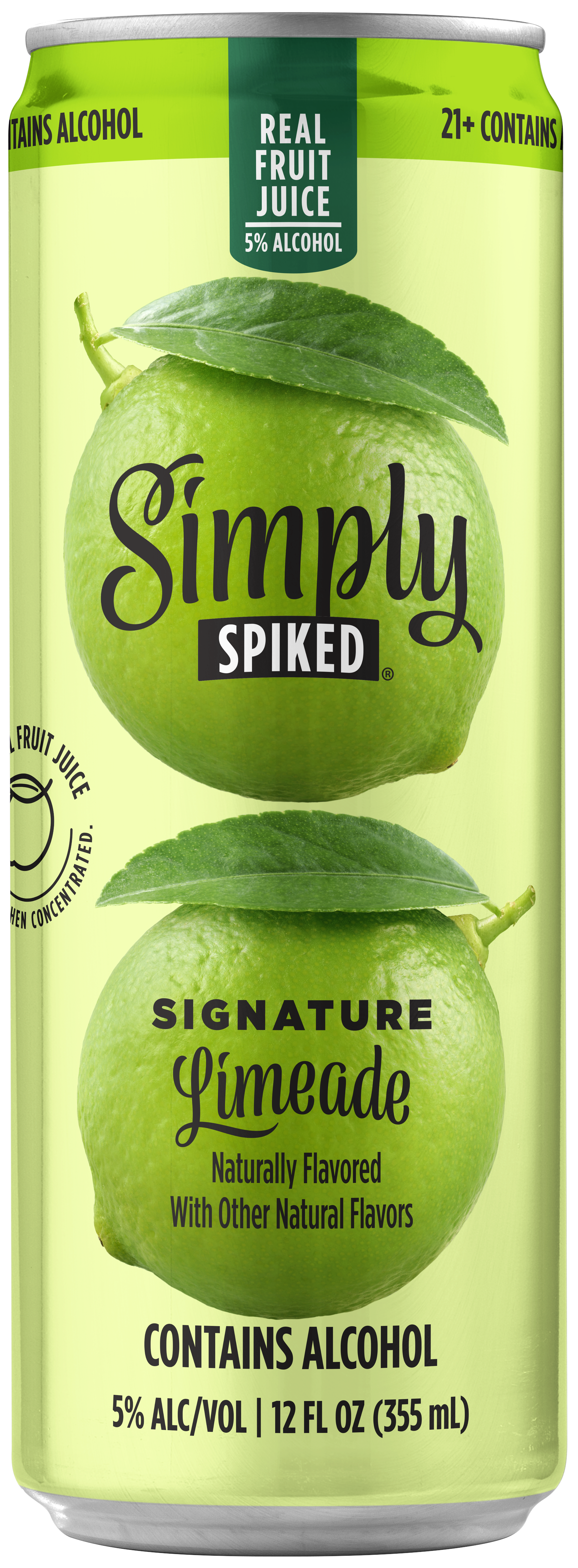 Simply Spiked Limeade Signature 12 oz