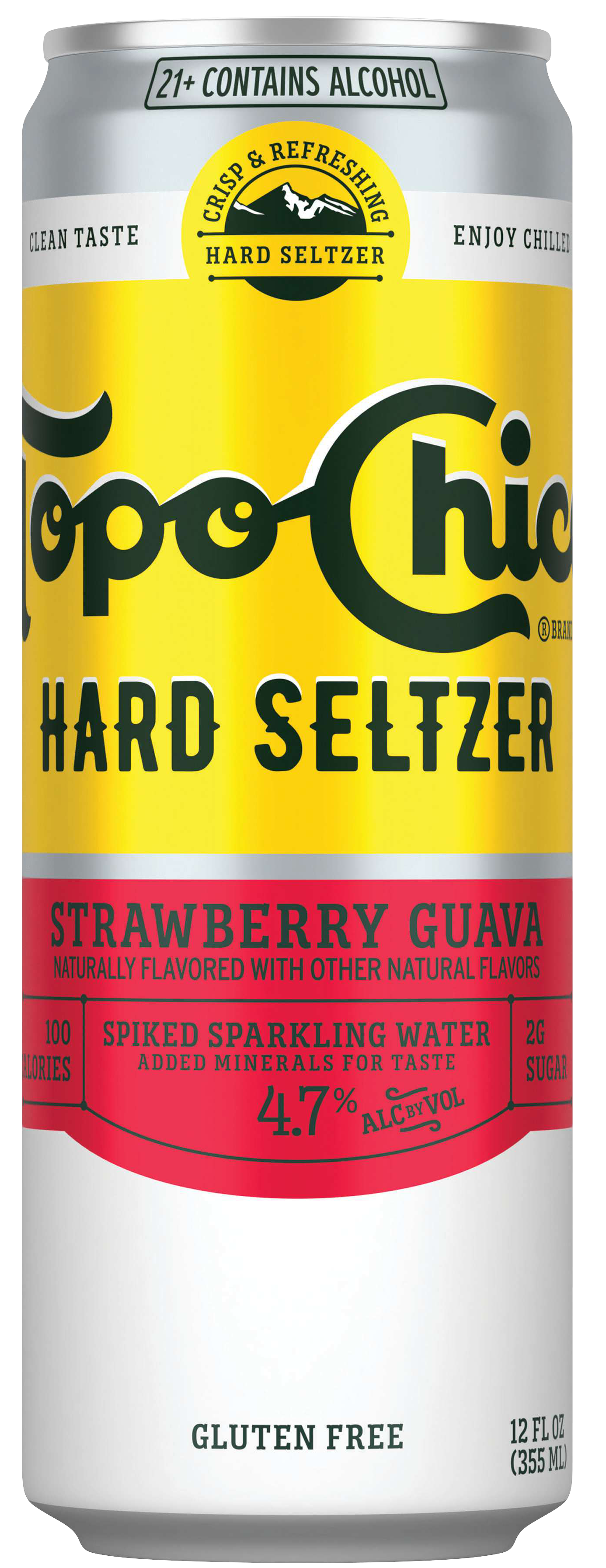Topo Chico Hard Seltzer - Strawberry Guava 12 OZ