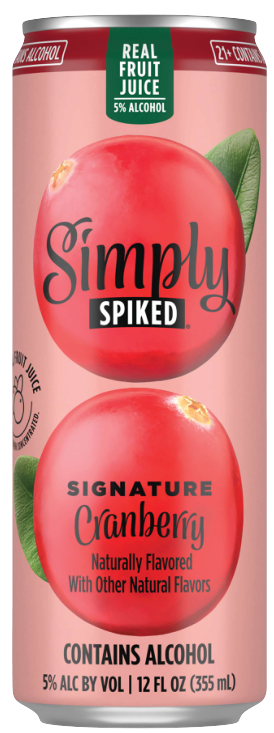 Simply Spiked Signature Cranberry 12oz Can