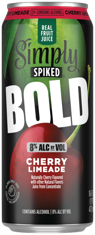 Simply Spiked Bold Cherry Limeade 16oz Can Image