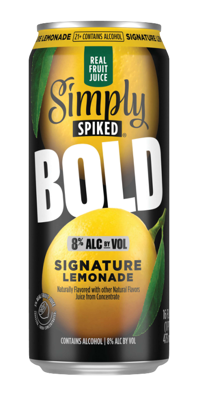 Simply Spiked Bold Signature Lemonade 16oz Can Image