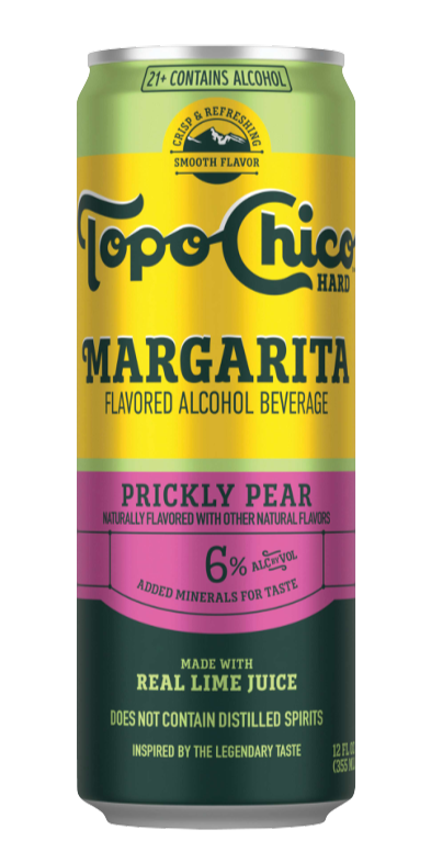 Topo Chico Hard Margarita Prickly Pear 6% 12oz Can 