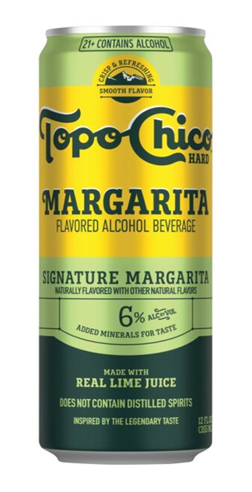 Front of Topo Chico Hard Margarita Signature Margarita 6% Can